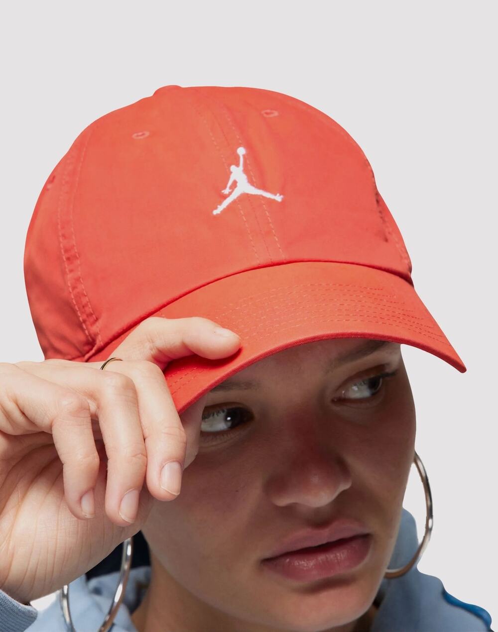 NEW Jordan Club Jumpman Hat Orange FD5185 604 Size Med/Lg